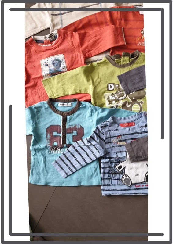 Lot 12 long-sleeve t-shirts – photo 3